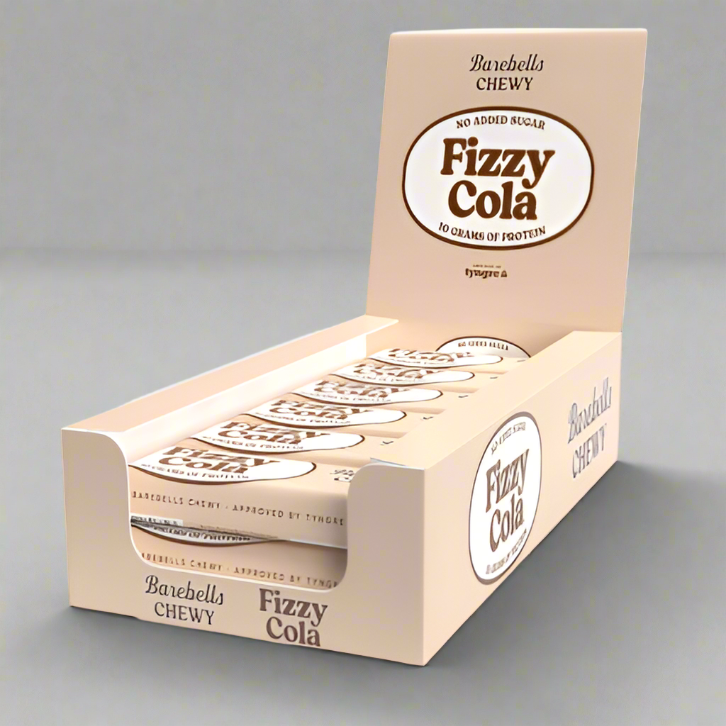 (Full Box 18 x 40g) Exotic Barebells - Chewy Fizzy Cola
