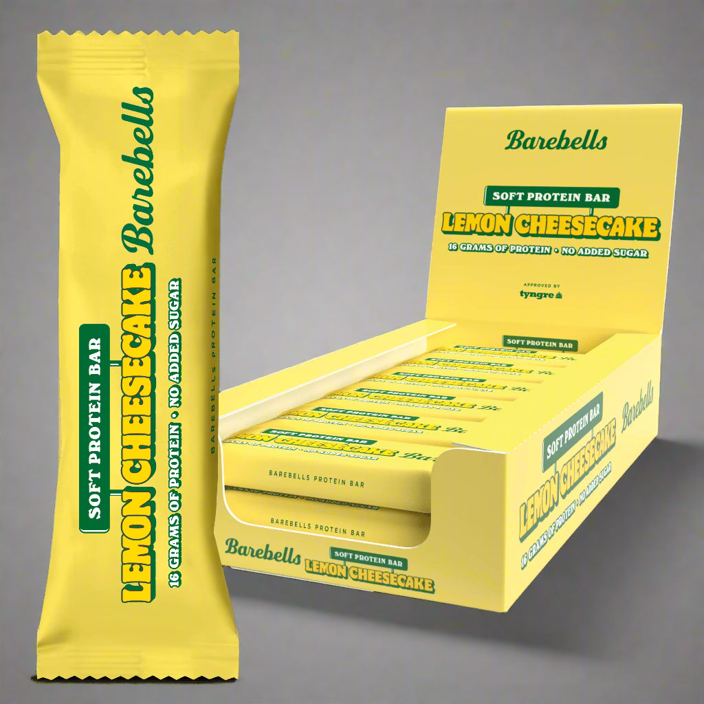 ( Full Box ) Exotic Barebells Protein Bars - Lemon Cheesecake - The Flake Marketplace