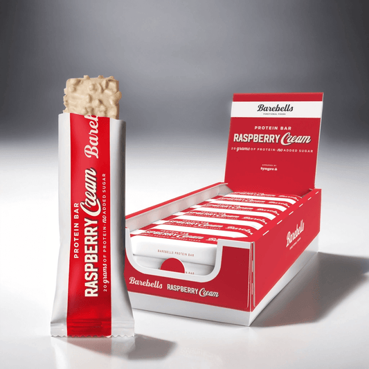 ( Full Box ) Exotic Barebells Protein Bars - Raspberry Cream