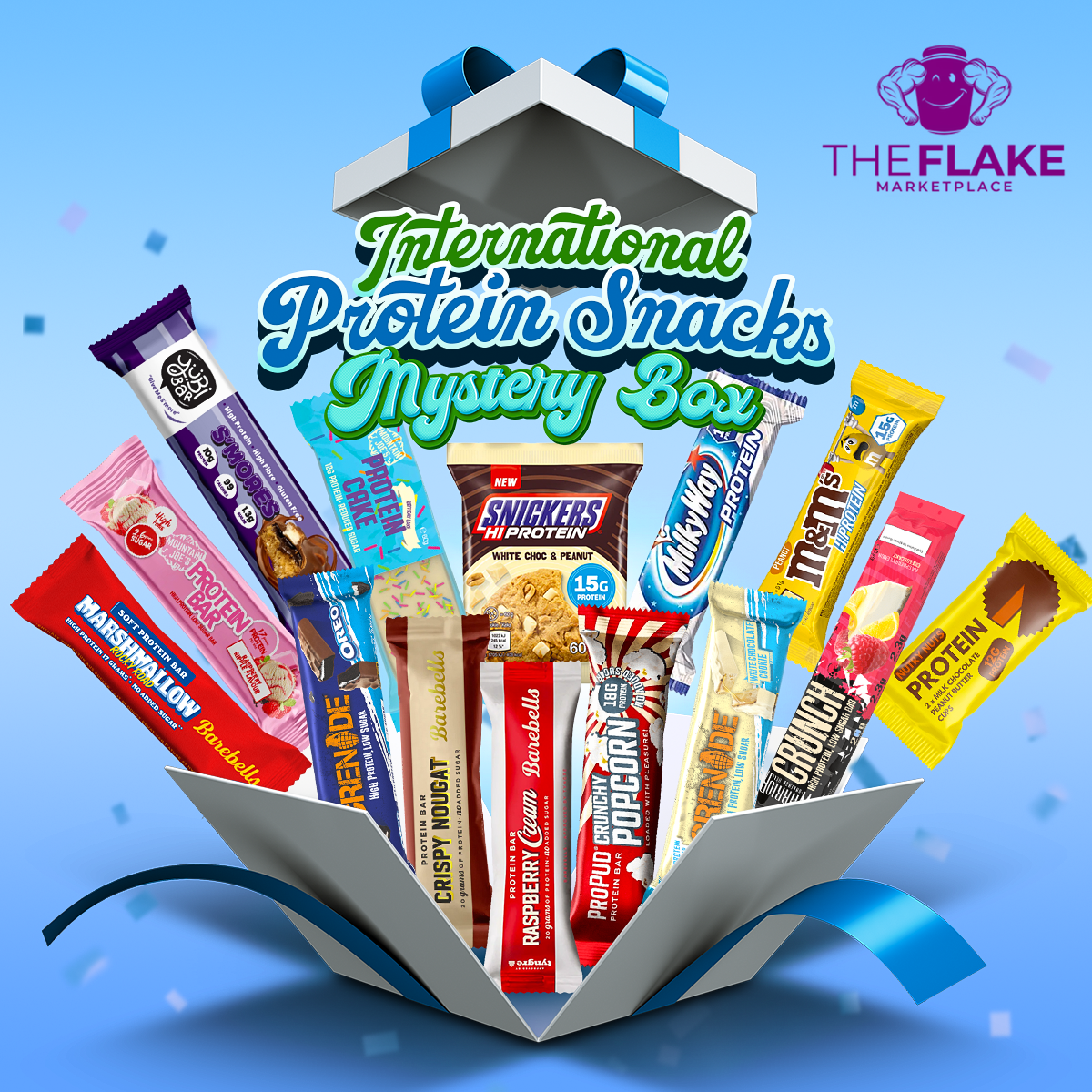 Exotic Protein Mystery Box - The Flake Marketplace