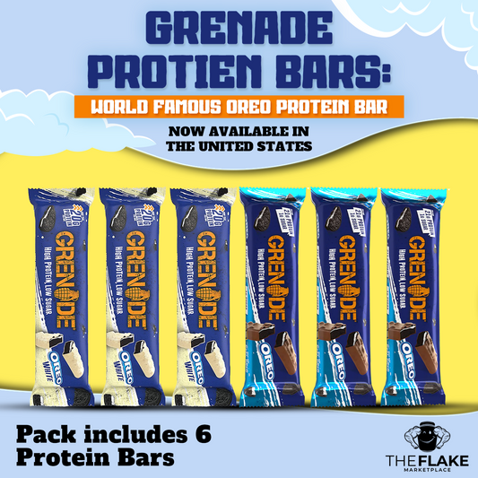 TikTok Exclusive: Grenade Oreo Protein Bar Pack ( Includes 6 Bars)