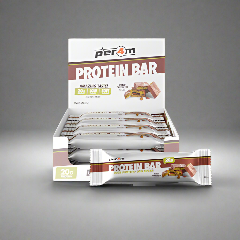 ( Full Box) Per4m Protein Bars - Dubai Chocolate - The Flake Marketplace