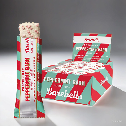 (Full Box) Barebells Protein Bars - Peppermint Bark